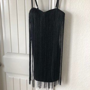 Forever21 Fringe Dress size L